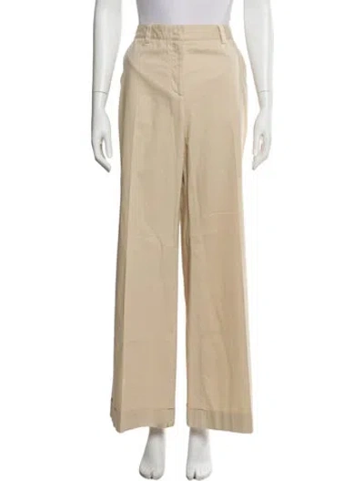 Pre-owned Twp Wide Leg Pants In Neutral