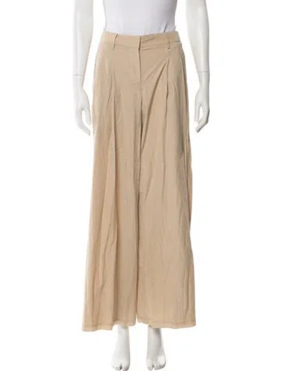 Pre-owned Twp Wide Leg Pants In Neutral