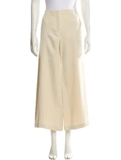 Pre-owned Twp Wide Leg Pants In Neutral
