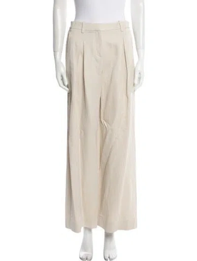 Pre-owned Twp Wide Leg Pants In Neutral