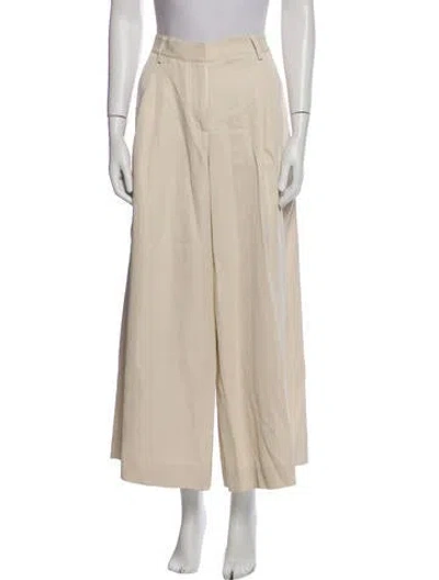 Pre-owned Twp Wide Leg Pants In Neutral