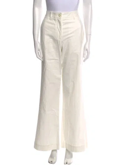 Pre-owned Twp Wide Leg Pants In Neutral