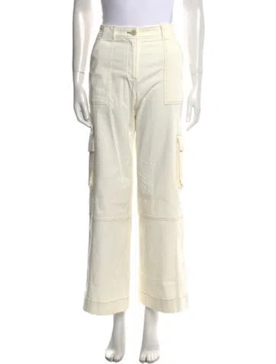 Pre-owned Twp Wide Leg Pants In Neutral