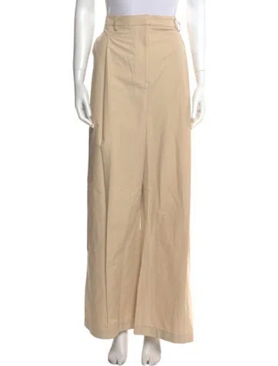 Pre-owned Twp Wide Leg Pants In Neutral