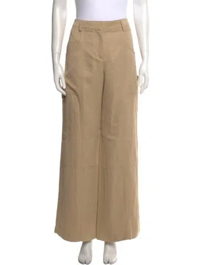 Pre-owned Twp Wide Leg Pants In Neutral