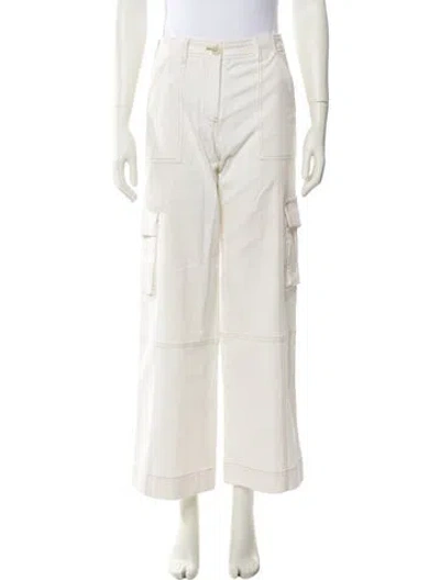 Pre-owned Twp Wide Leg Pants In Neutral
