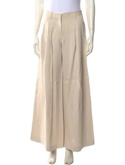Pre-owned Twp Wide Leg Pants In Neutral