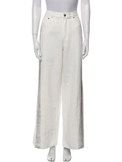 Pre-owned Twp Wide Leg Pants In Neutral