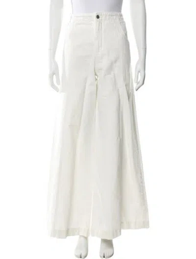 Pre-owned Twp Wide Leg Pants In Neutral