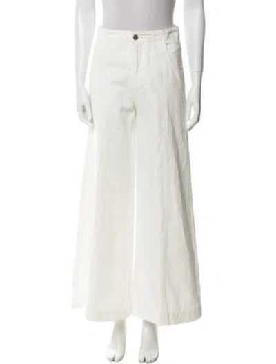 Pre-owned Twp Wide Leg Pants In Neutral