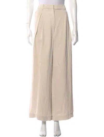 Pre-owned Twp Wide Leg Pants In Neutral