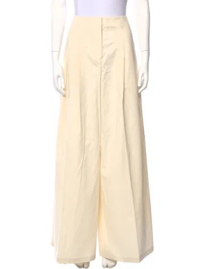 Pre-owned Twp Wide Leg Pants In Neutral