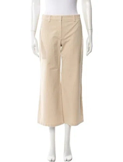 Pre-owned Twp Wide Leg Pants In Neutral