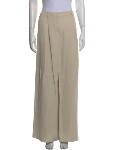 Pre-owned Twp Wide Leg Pants In Neutral