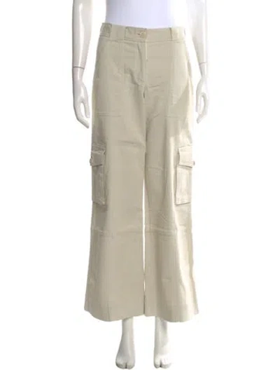 Pre-owned Twp Wide Leg Pants In Neutral