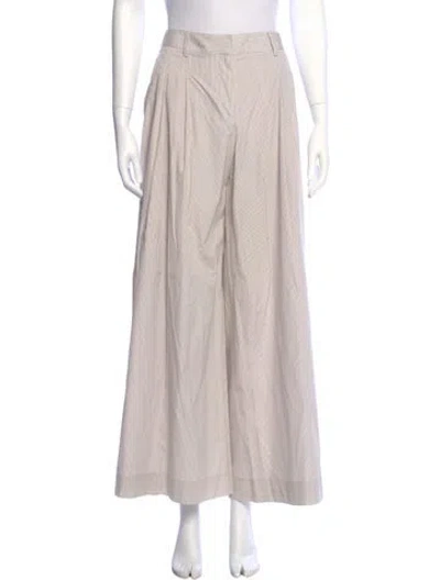 Pre-owned Twp Wide Leg Pants In Neutral