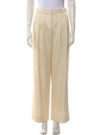 Pre-owned Twp Wide Leg Pants In Neutral