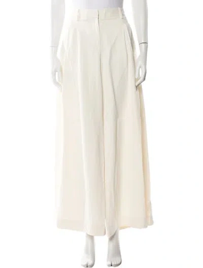 Pre-owned Twp Wide Leg Pants In Neutral