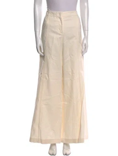 Pre-owned Twp Wide Leg Pants In Neutral