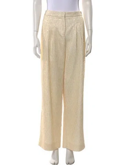 Pre-owned Twp Wide Leg Pants In Neutral