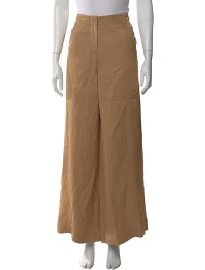 Pre-owned Twp Wide Leg Pants In Neutral