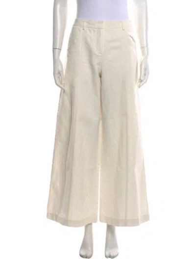 Pre-owned Twp Wide Leg Pants In Neutral