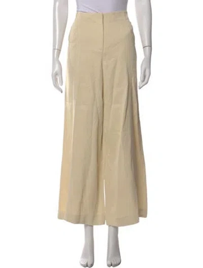 Pre-owned Twp Wide Leg Pants In Neutral