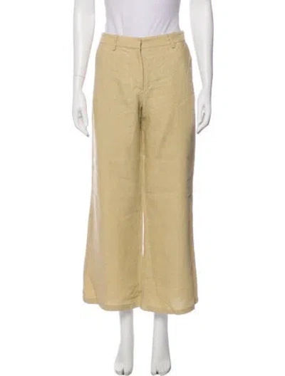 Pre-owned Twp Wide Leg Pants In Neutral