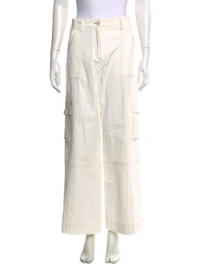 Pre-owned Twp Wide Leg Pants In Neutral
