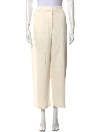 Pre-owned Twp Wide Leg Pants In Neutral