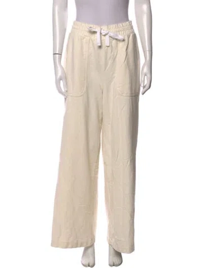 Pre-owned Twp Wide Leg Pants In Neutral