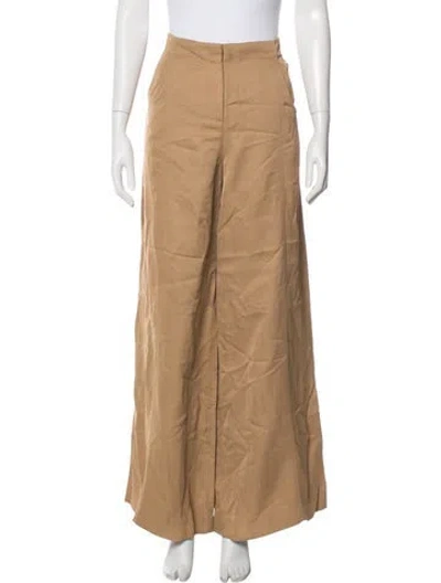 Pre-owned Twp Wide Leg Pants In Neutral