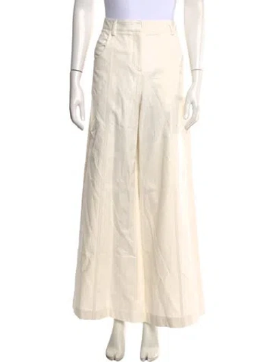 Pre-owned Twp Wide Leg Pants In Neutral
