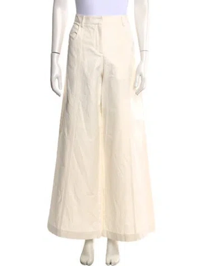 Pre-owned Twp Wide Leg Pants In Neutral