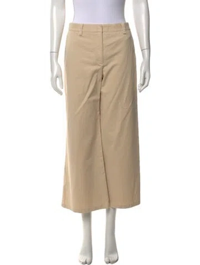 Pre-owned Twp Wide Leg Pants In Neutral
