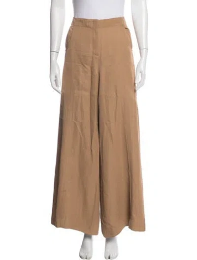 Pre-owned Twp Wide Leg Pants In Neutral