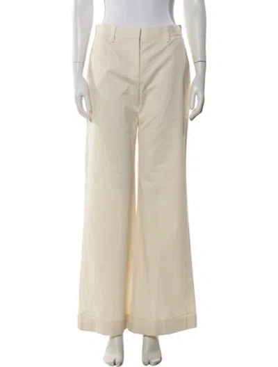 Pre-owned Twp Wide Leg Pants In Neutral