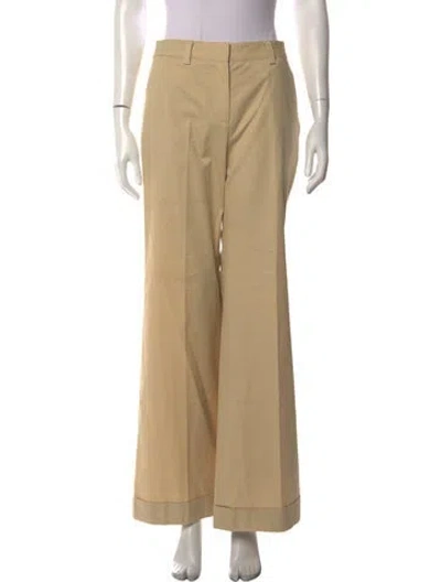 Pre-owned Twp Wide Leg Pants In Neutrals