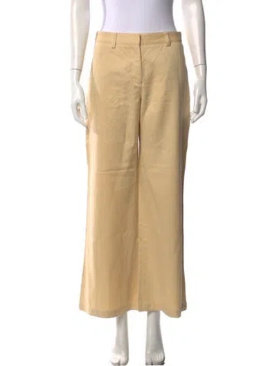 Pre-owned Twp Wide Leg Pants In Neutrals