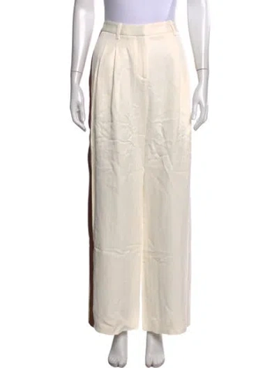 Pre-owned Twp Wide Leg Pants In Neutrals