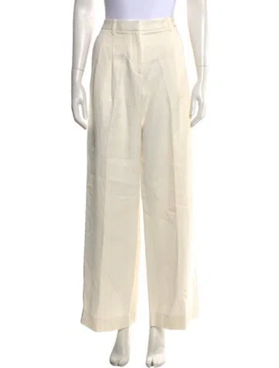 Pre-owned Twp Wide Leg Pants In Neutrals