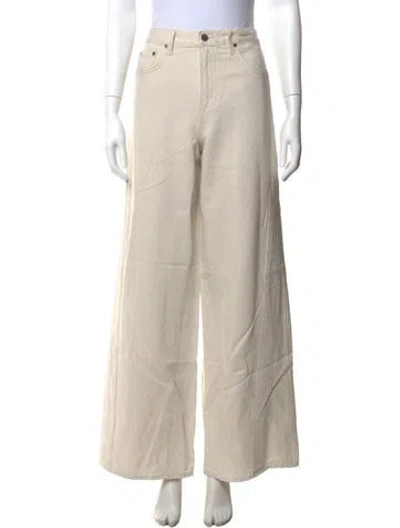 Pre-owned Twp Wide Leg Pants In Neutrals