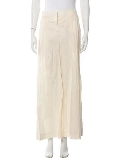 Pre-owned Twp Wide Leg Pants In Neutrals