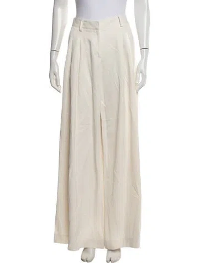 Pre-owned Twp Wide Leg Pants In Neutrals