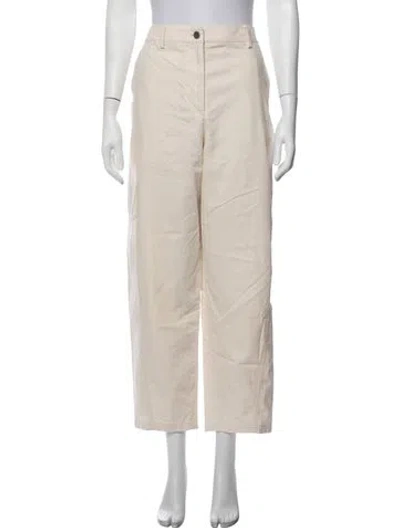 Pre-owned Twp Wide Leg Pants In Neutrals