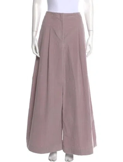 Pre-owned Twp Wide Leg Pants In Purple