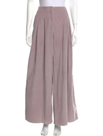 Pre-owned Twp Wide Leg Pants In Purple