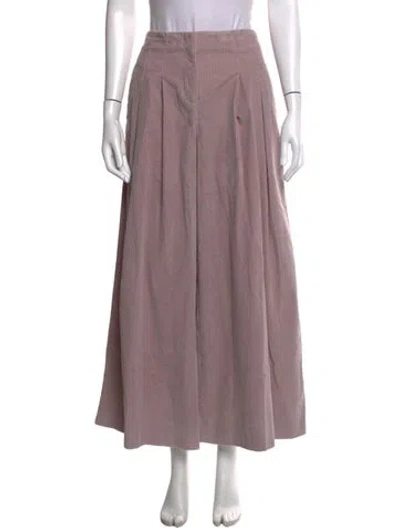 Pre-owned Twp Wide Leg Pants In Purple