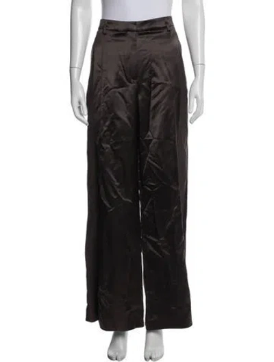Pre-owned Twp Wide Leg Pants W/ Tags In Brown