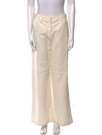 Pre-owned Twp Wide Leg Pants W/ Tags In Neutral
